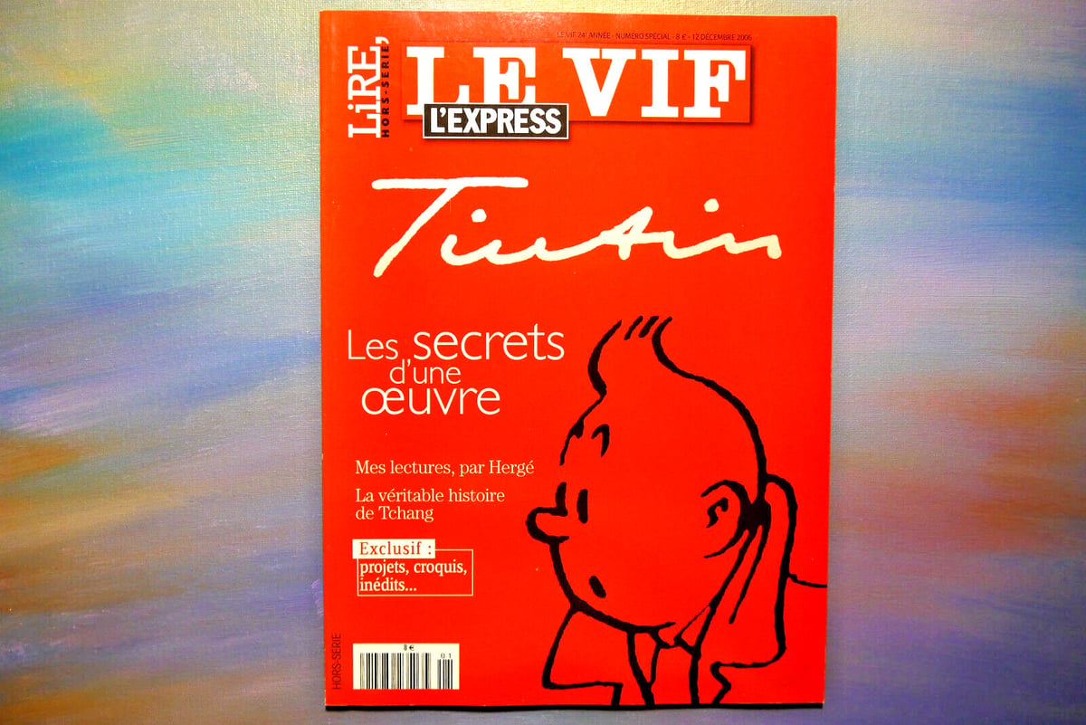 HERGE Tintin LE VIF L'EXPRESS  Hors Série Les Secrets d'une Oeuvre