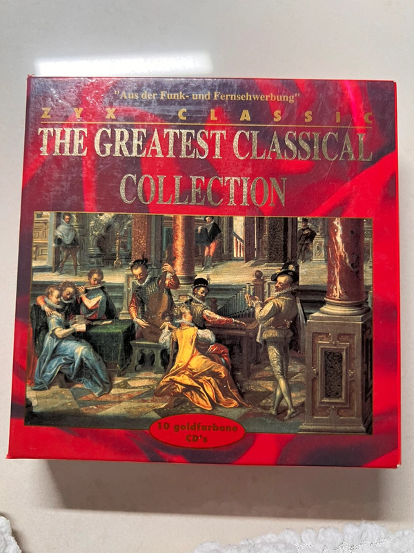 ZYX Classic - The Greatest Classical Collection (CD-Box, 10 goldene CDs)