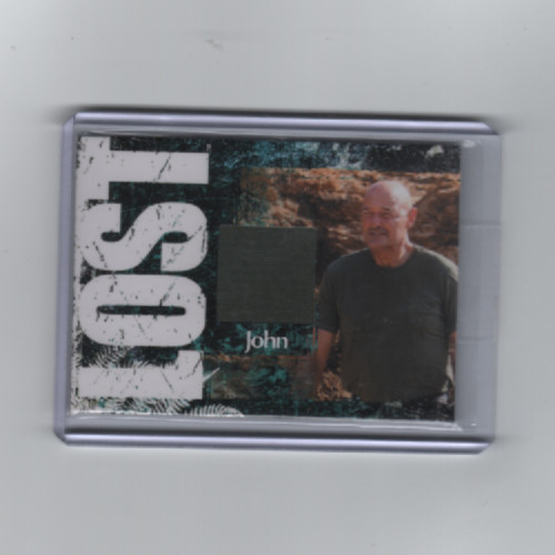 LOST RELICS TERRY O'QUINN/JOHN LOCKE CAMICIA RELIC CARD CC12 #/350 HTF!