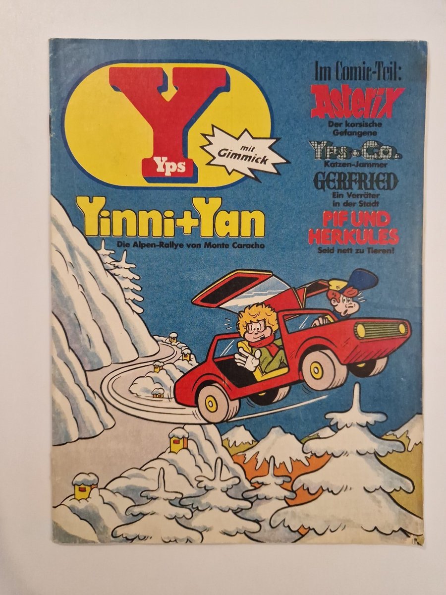 Quaderno YPS n.228 senza espediente, con Asterix, Robin Ausdemwald, Gerfried