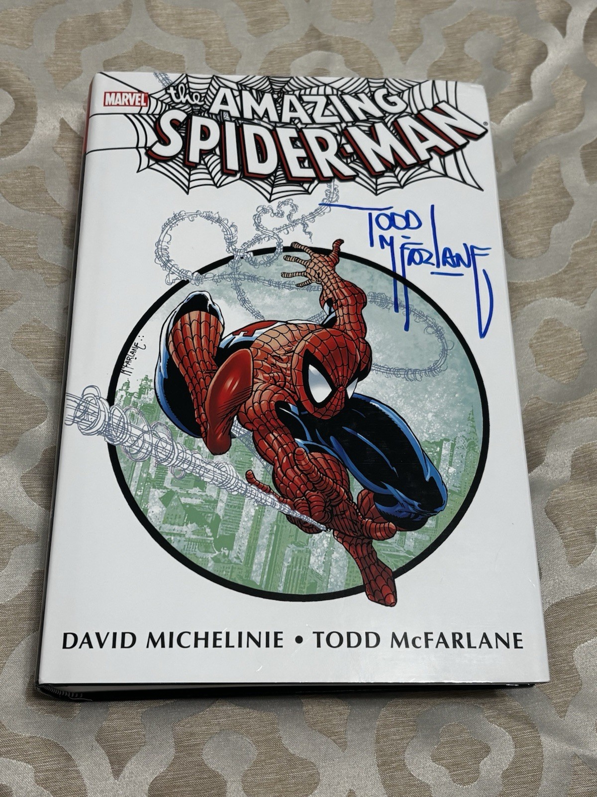 Amazing Spider-Man Omnibus prima stampa 2011 - McFarlane Auto + Schizzo Spider!