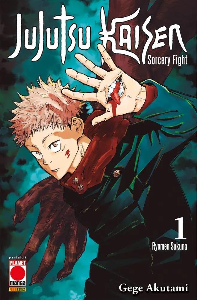 Gege Akutami JUJUTSU KAISEN SORCERY FIGHT n. 1 SECONDA RISTAMPA Panini