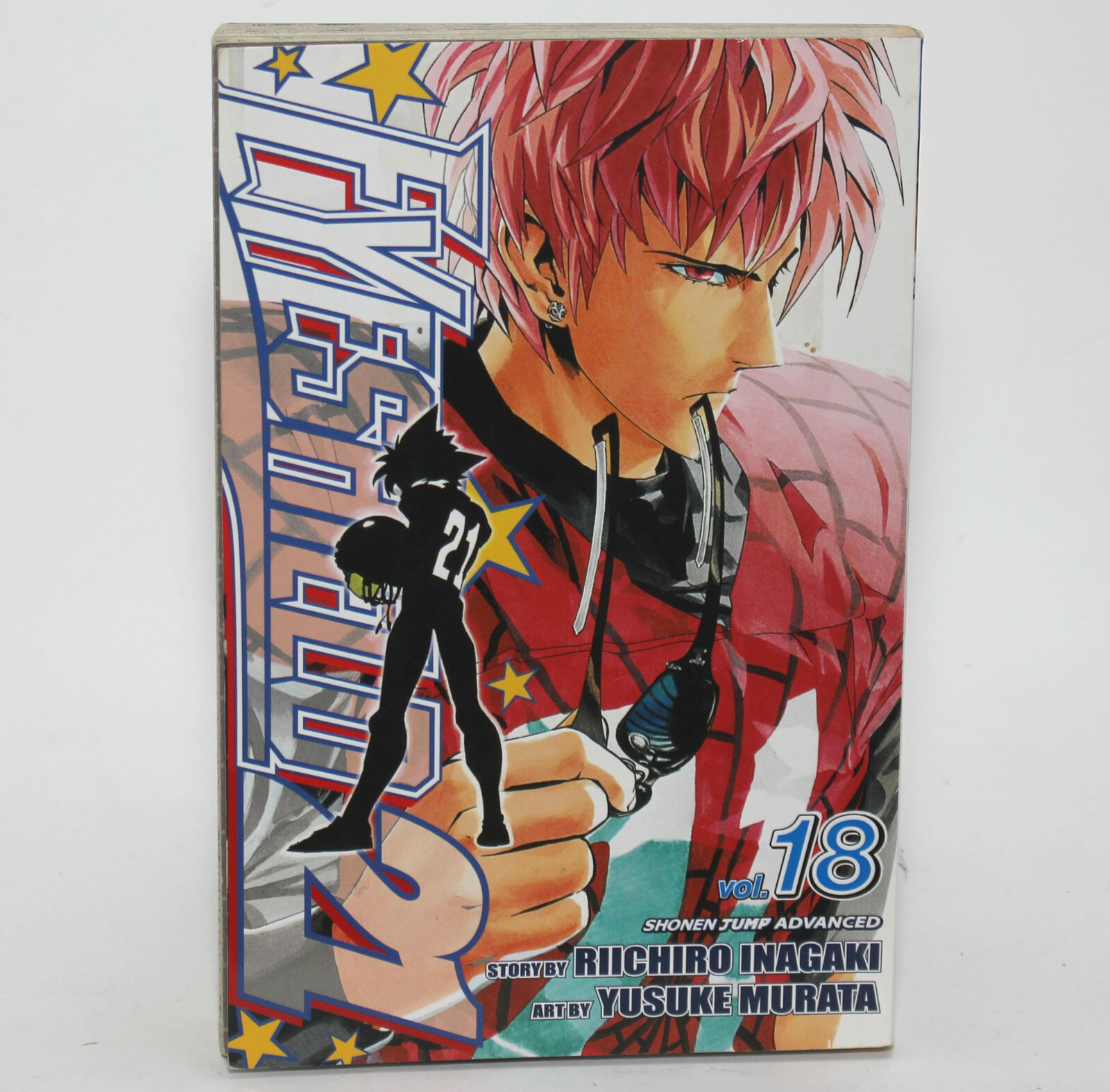 EYESHIELD 21 Vol 18 Manga Inglese Shonen Jump Advanced Richiro Inagaki 2008 1°