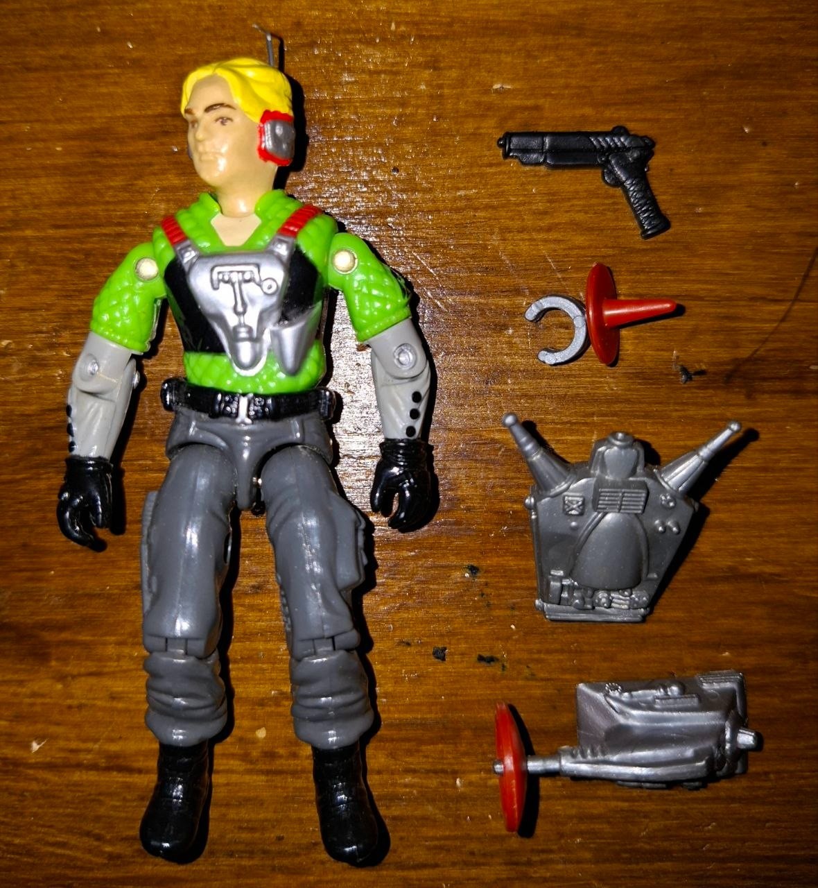 G.I.Joe (Hasbro) - PSYCHE-OUT (v1) - 1987 (Series 6) Near complete 3.75-in 1:18