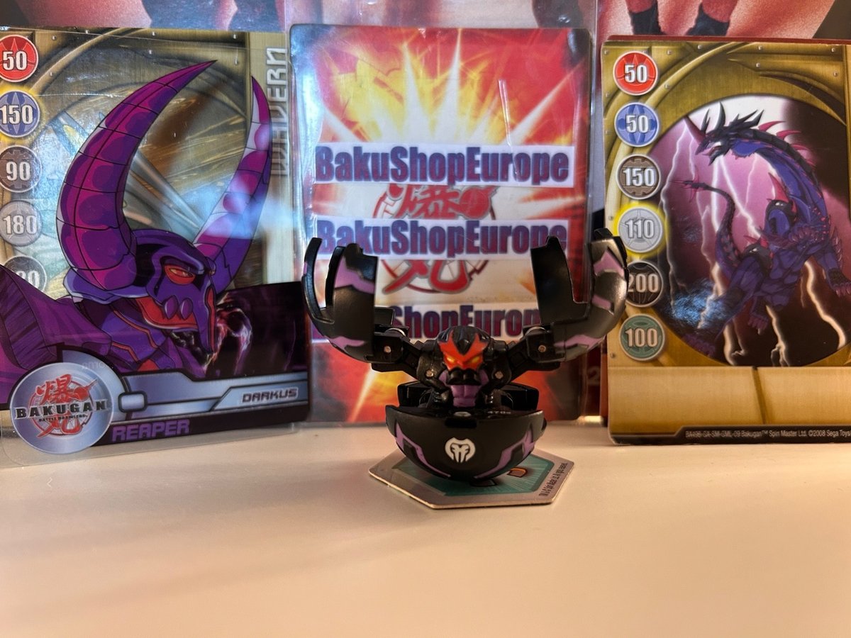 Bakugan Ripper Darkus B2 raro