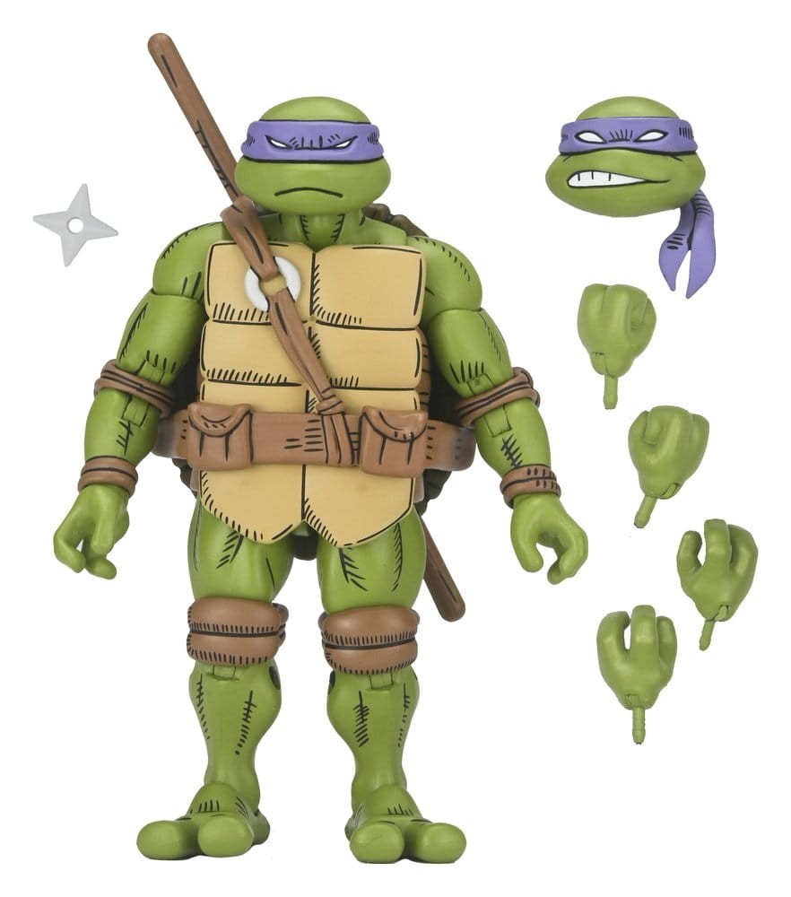 Teenage Mutant Ninja Turtles x Usagi Yojimbo Ultimate Actionfigur Donatello 18 c