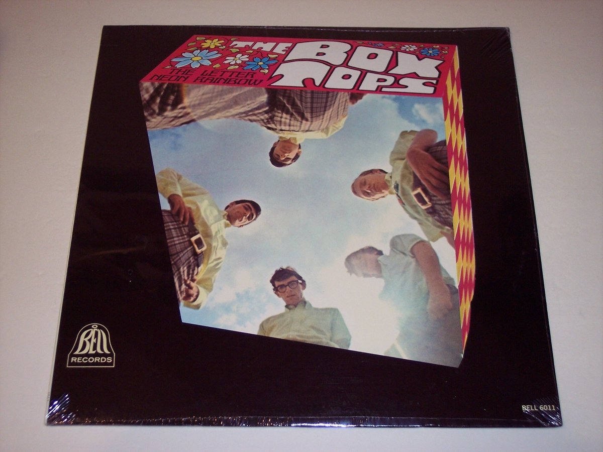 THE BOX TOPS & THE LETTER/NEON RAINBOW, A NEW, SEALED RARE ORIGINAL LP BY BELL !