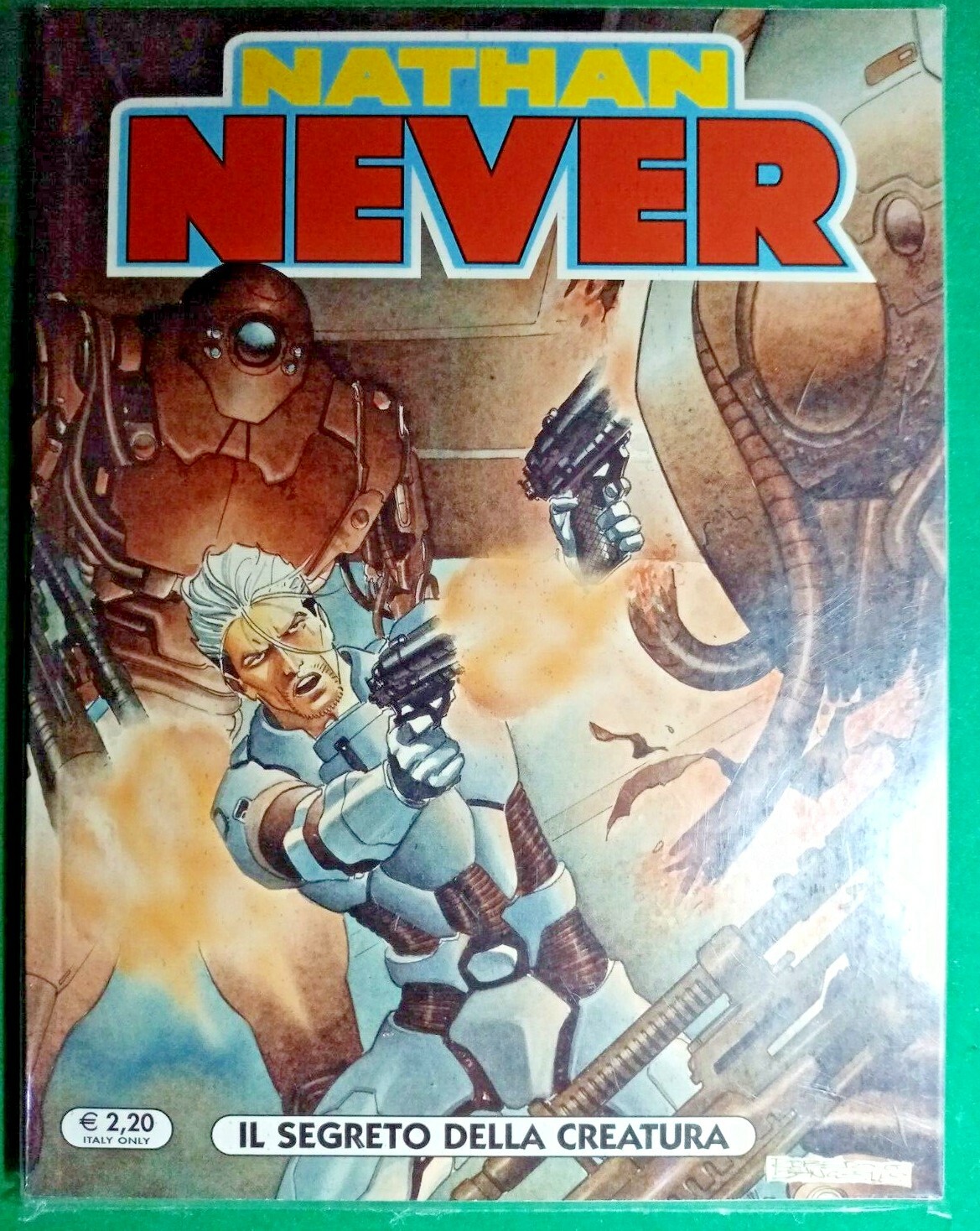  FUMETTO BONELLI NATHAN NEVER-ILSEGRETO DELLA CREATURA-N.144-NEW-RIF.4933