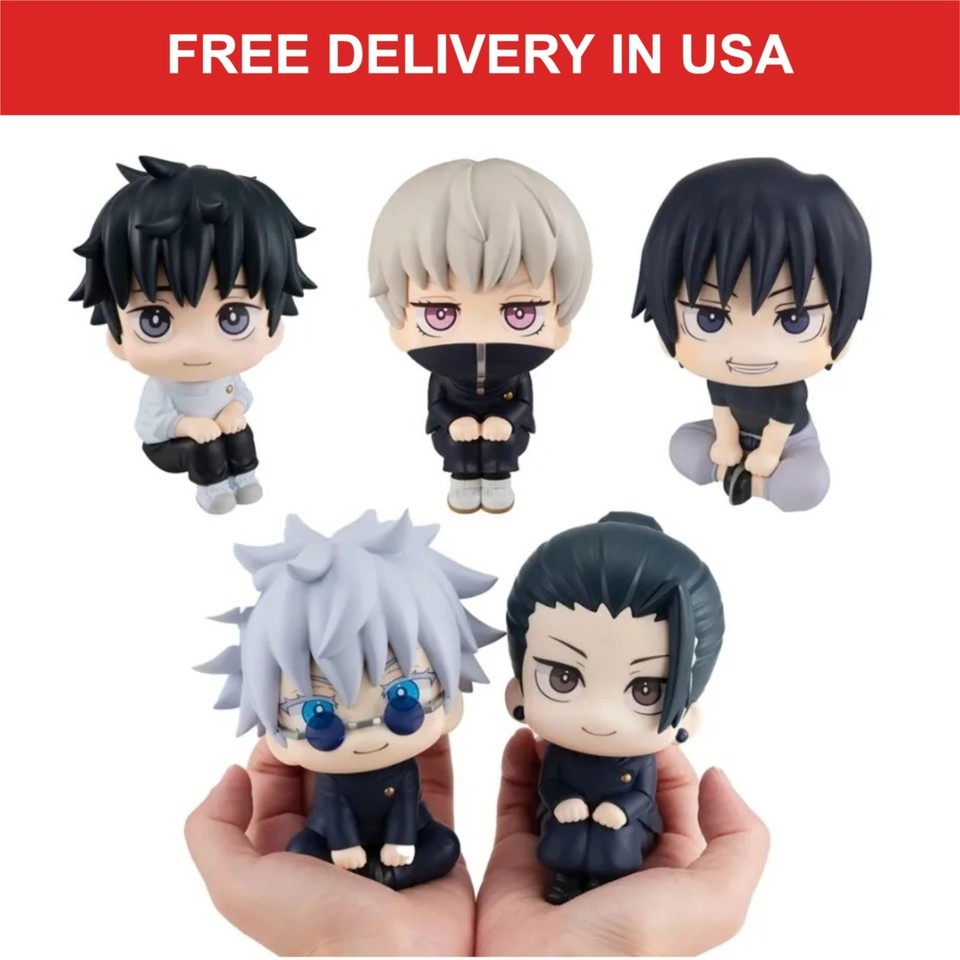 Figura Jujutsu Kaisen Look Up versione Q 10 cm Satoru Gojo Geto Toji Yuta
