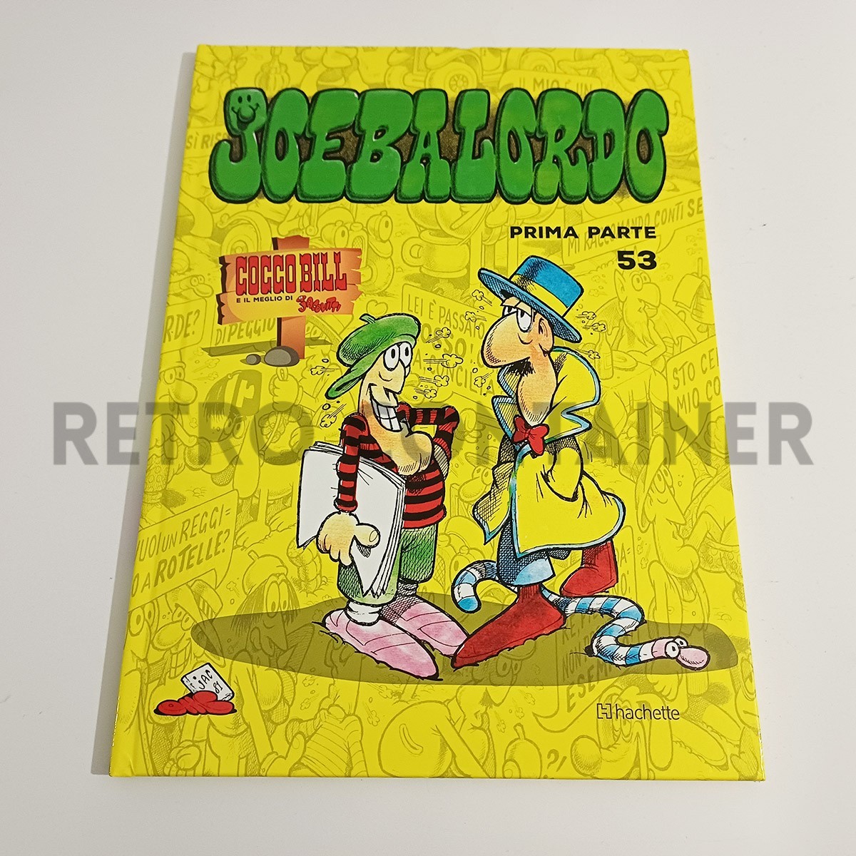 Cartonato Hachette COCCO BILL E IL MEGLIO DI JACOVITTI - 53 Joebalordo