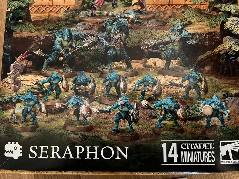 Saurus Warriors - Seraphon new on sprue