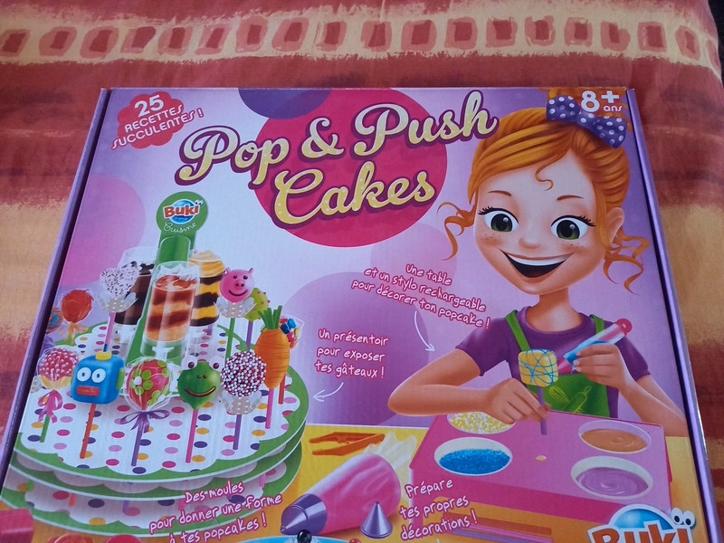 Jeu pop et push cakes