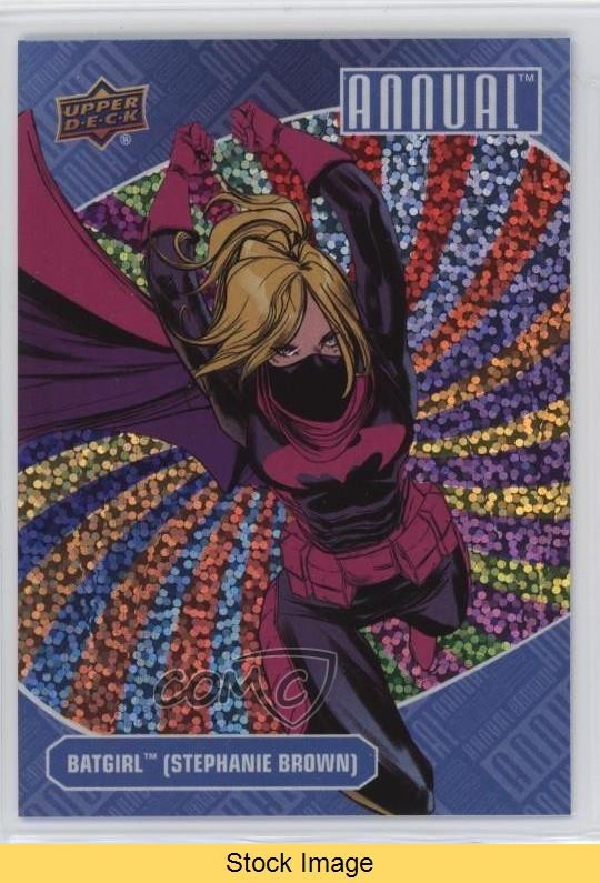 2023 Upper Deck DC Annual Color Wheel Sparkle Batgirl Stephanie Brown READ 08a0