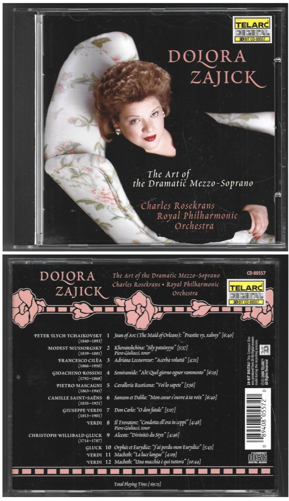 Dolora Zajick Art of the Dramatic Mezzo-Soprano Royal Philharmonic Orch CD Fine