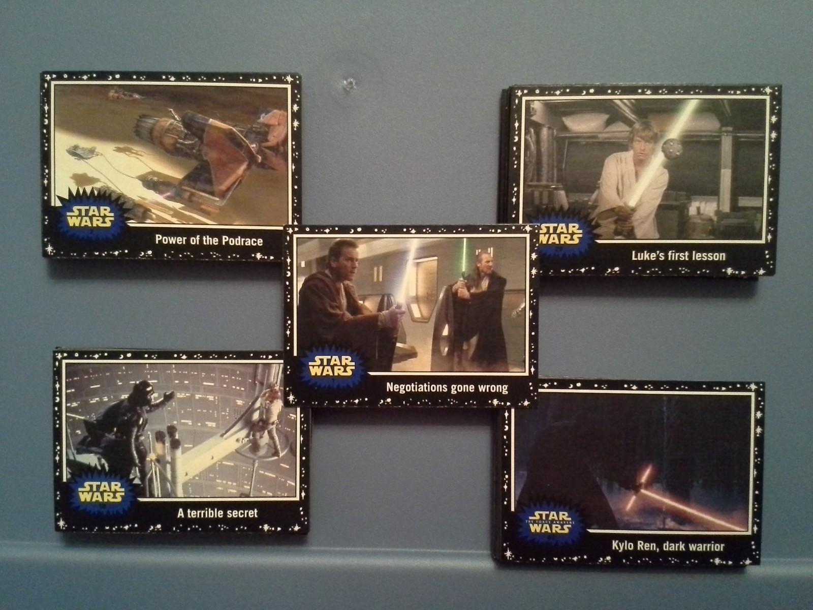 2015 Topps Journey to Star Wars The Force Awakens Basic Set (Black parallel)