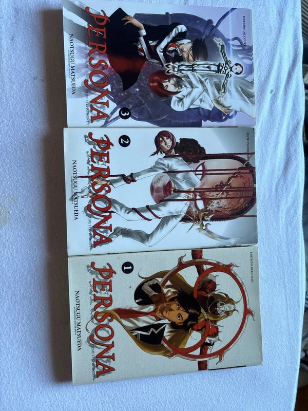 3 premiers mangas Persona