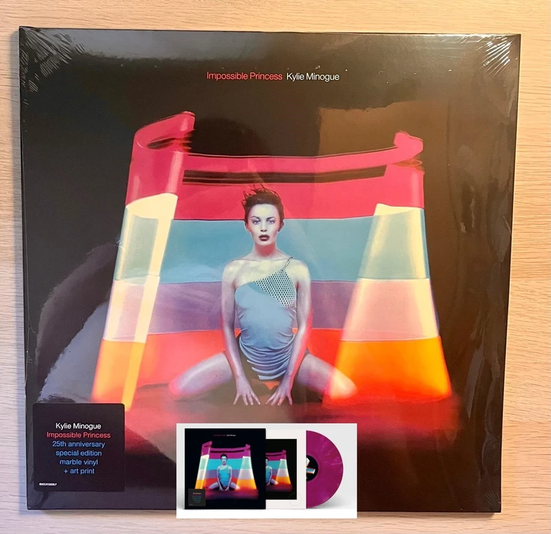 Kylie Minogue Impossible Princess Purple Marbled Vinilo