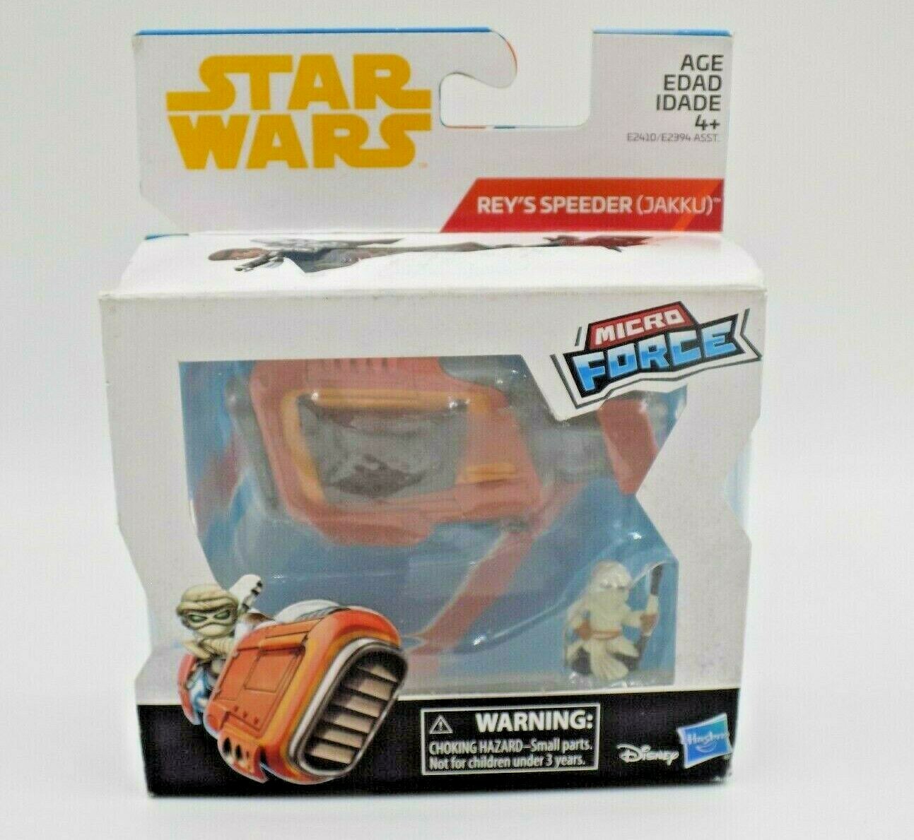 Confezione Star Wars Micro Force Rey's Speeder (Jakku)