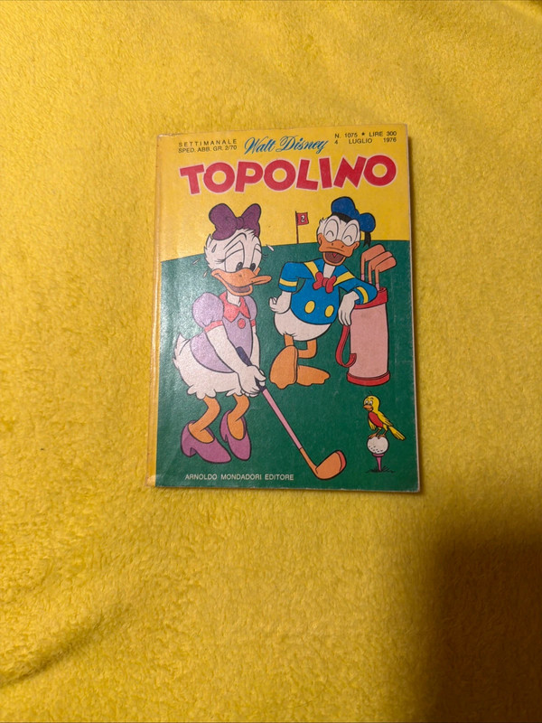 Fumetto Vecchio Topolino
