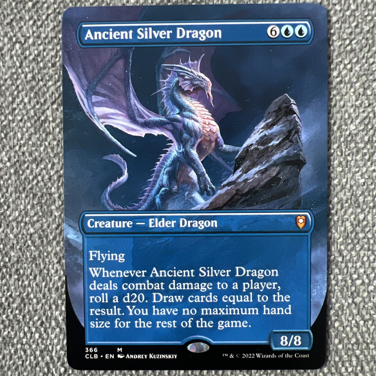 Antico drago in argento 366