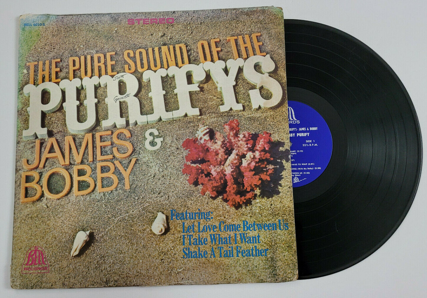 JAMES & BOBBY PURIFY - THE PURE SOUNDS OF THE PURIFY'S - SOUL LP