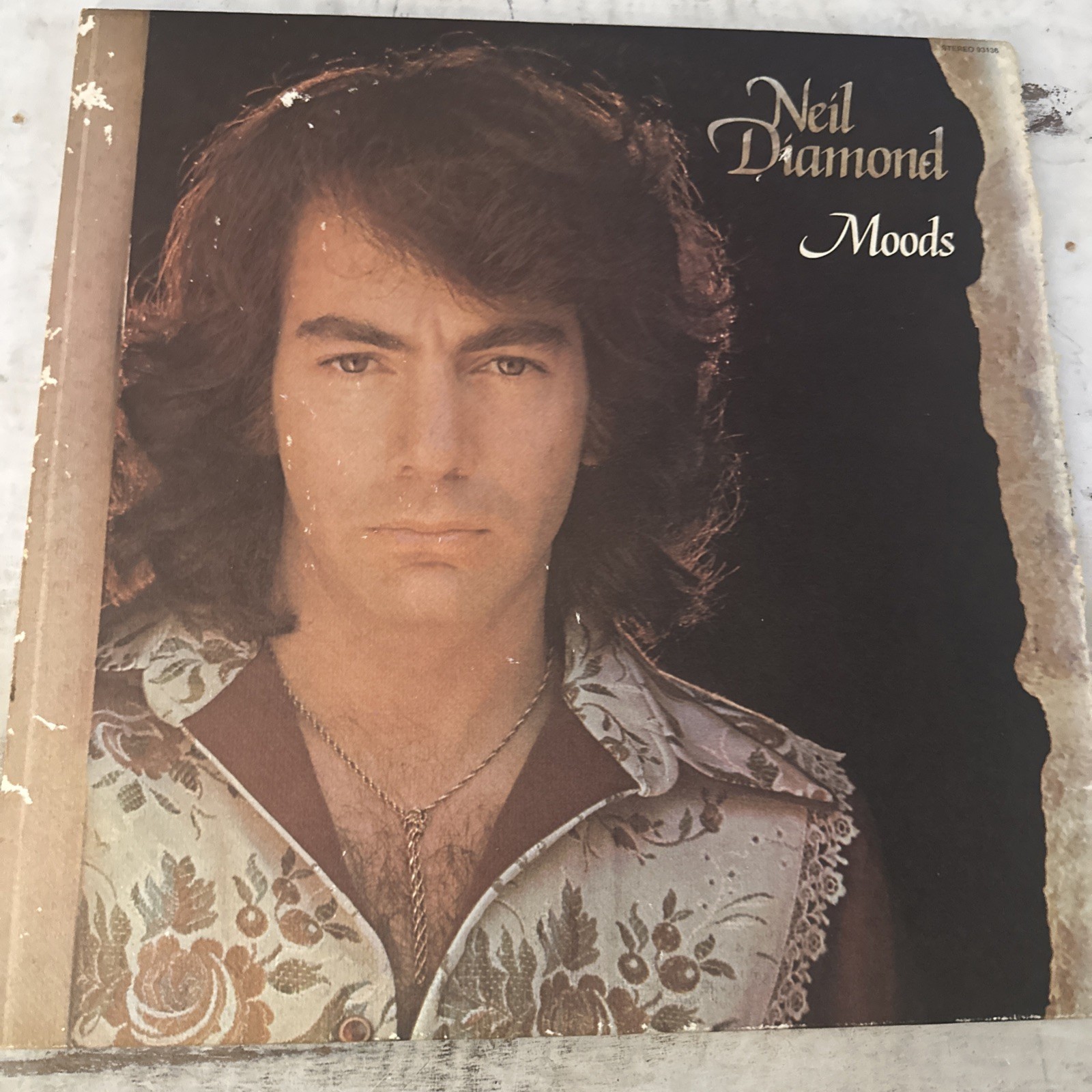 Vintage - NEIL DIAMOND - Moods LP  Vinyl VG+/G Ultrasonically Cleaned