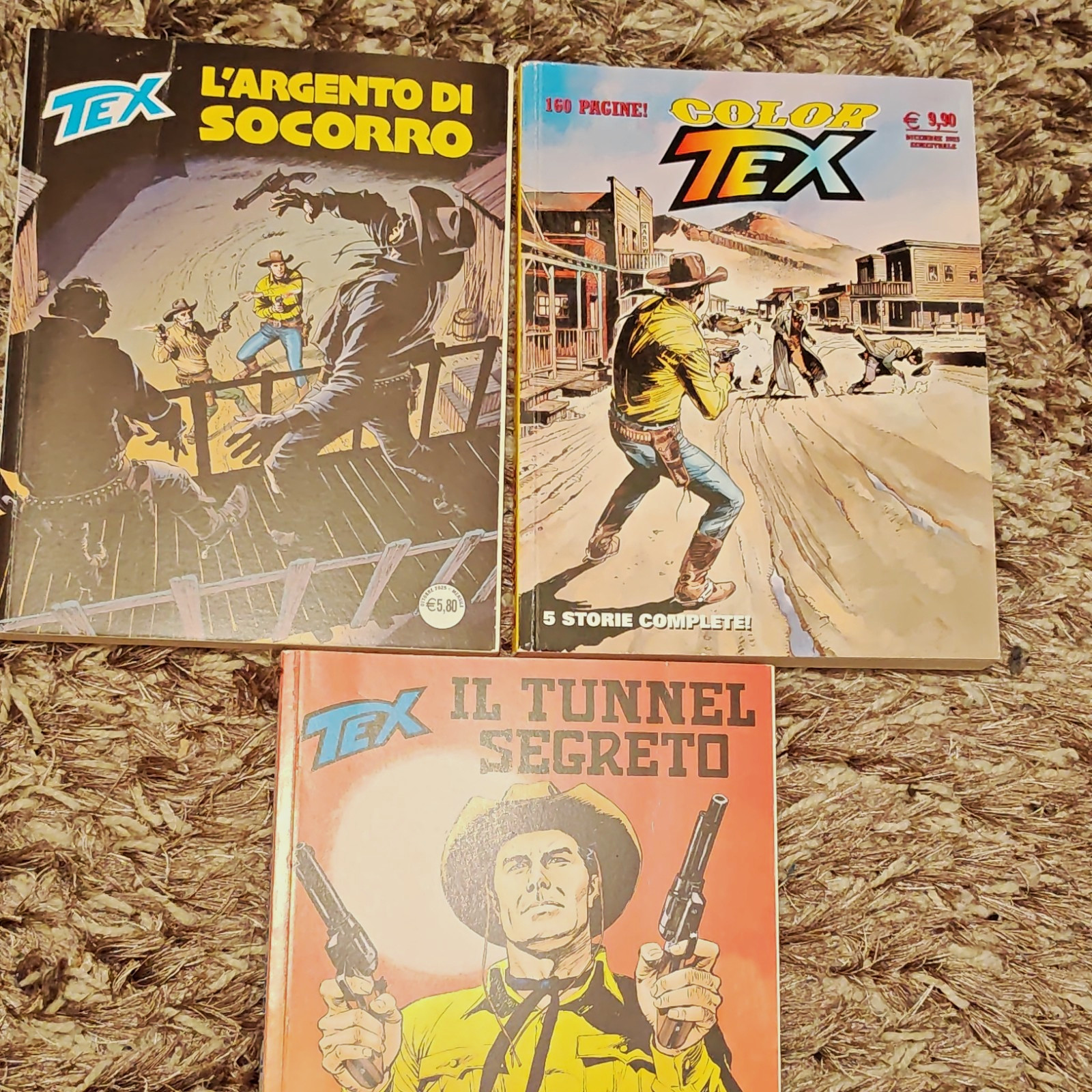 Tex - Lot of 3 - (Italian Comics / Fumetti Italiani - 2025)