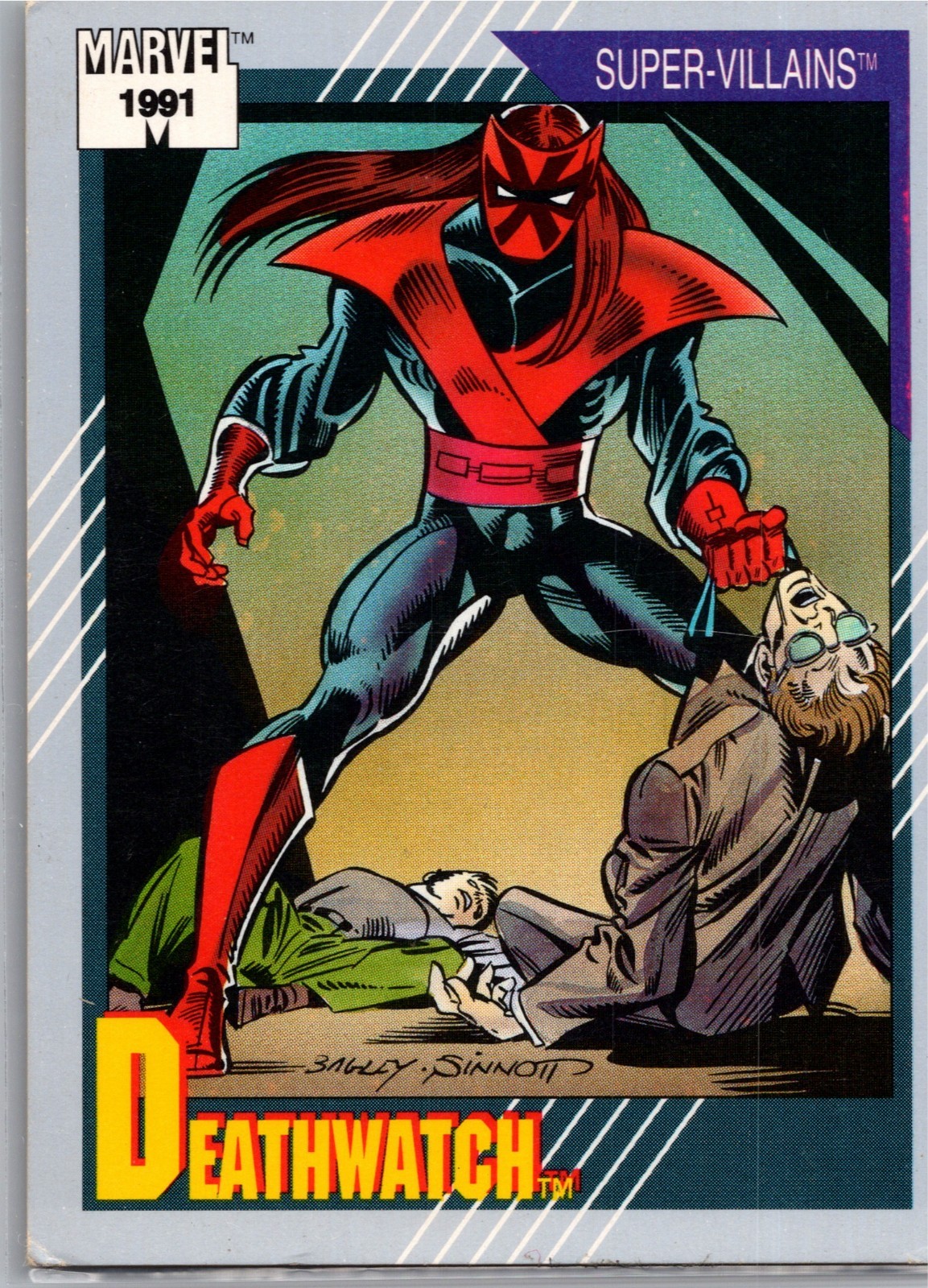 1992 Impel Marvel Universe Serie III Deathwatch #103 Trading Card