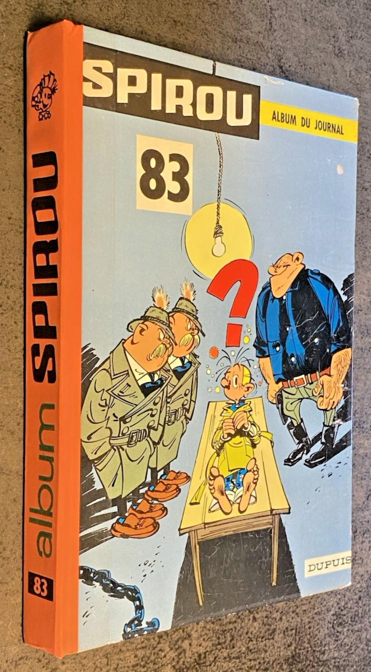 Reliure  Album du journal SPIROU N° 83 - 1961 avec Mini Récits - Superbe Etat.