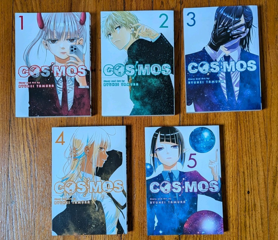 Cosmos Volume 1-5 Ryuhei Tamura Manga Viz Media