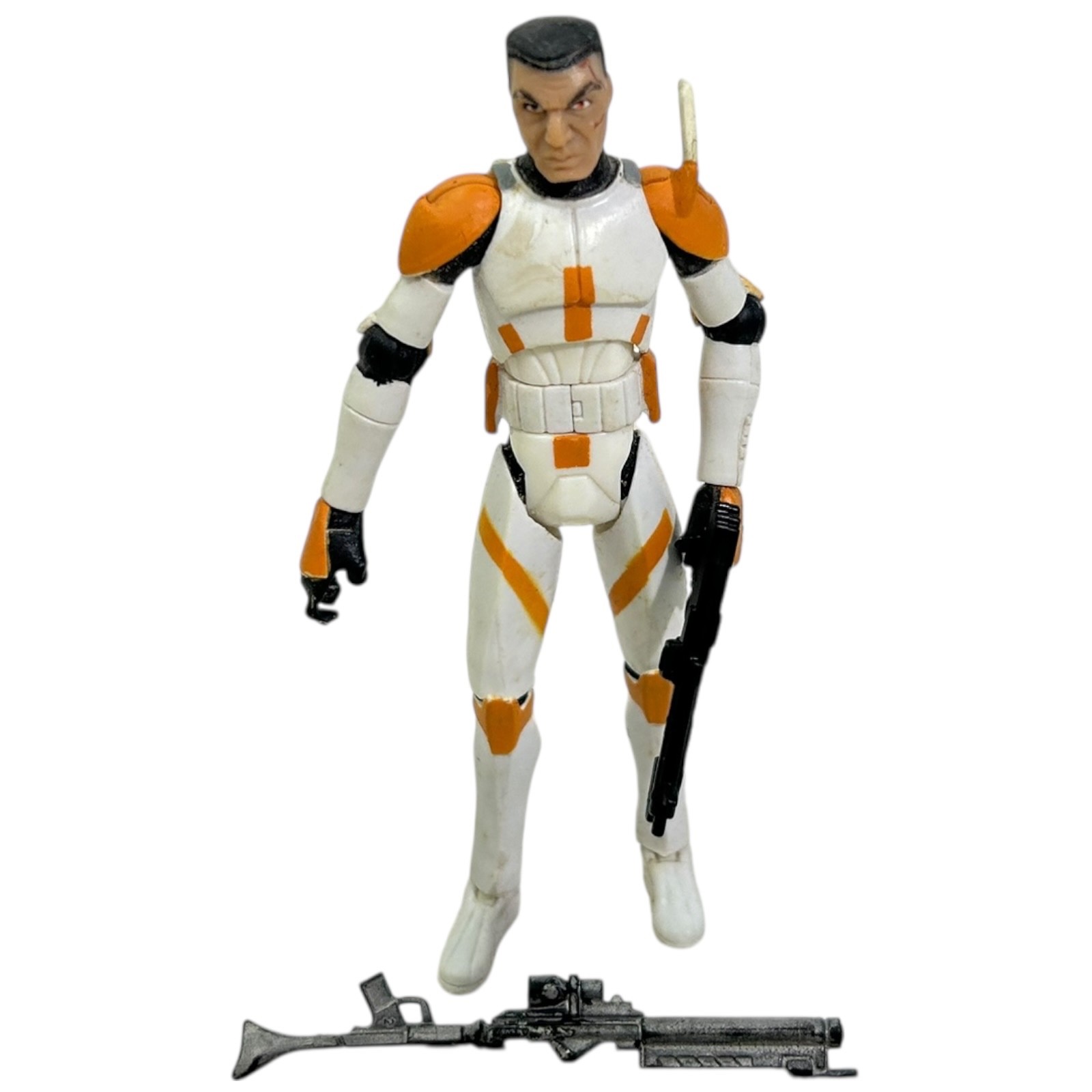Star Wars Clone Wars Commander Cody 3,75" Figura Soldato Animato 2008 Hasbro