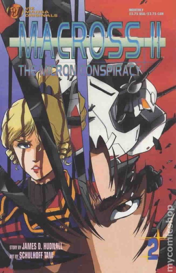 Macross II Micron Conspiracy #2 VG 1994 immagine stock basso grado