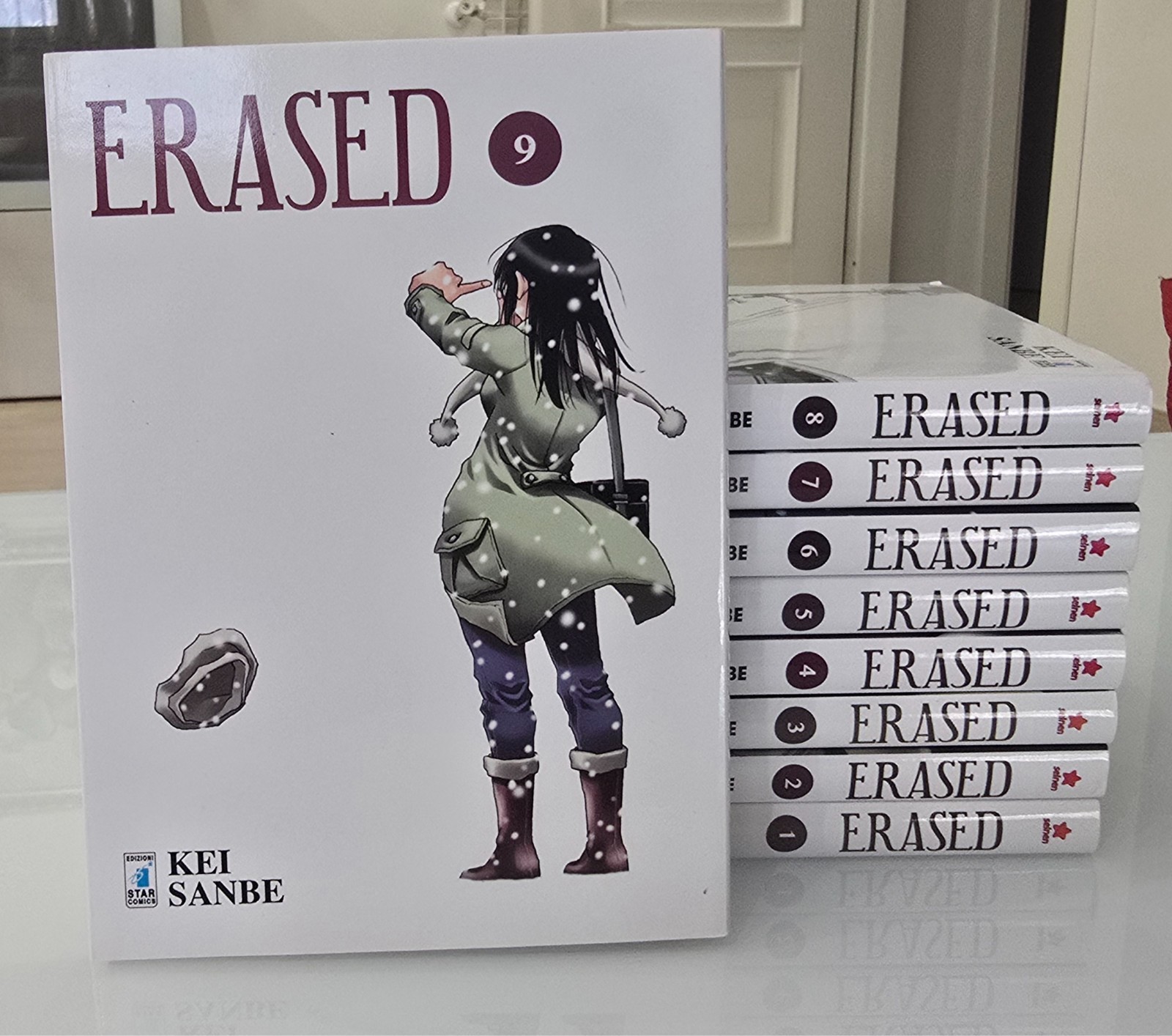 Erased 1-9 serie completa Kei Sanbe Star Comics