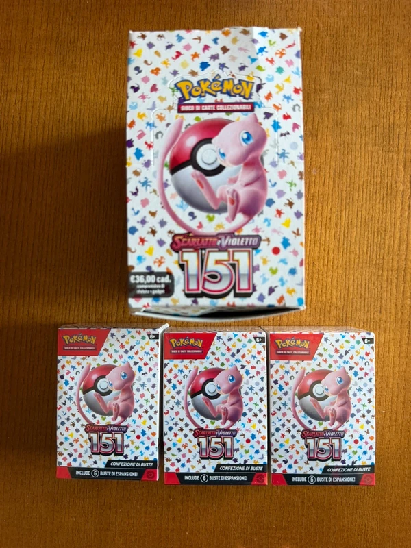 3 Bundle 151 Pokémon