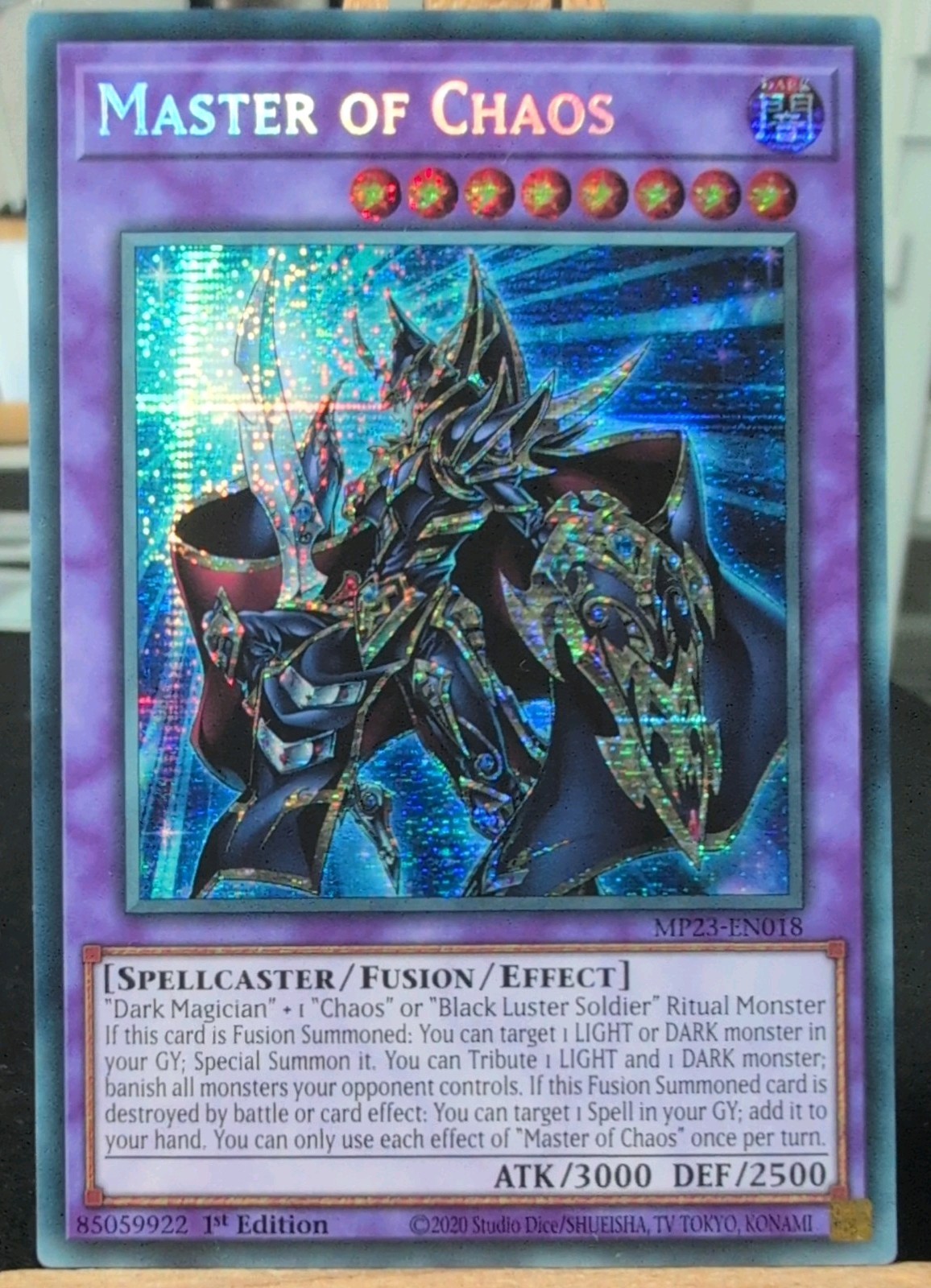 MASTER OF CHAOS - MP23-EN018 Secret Rare / 1st Edition NM (Dark Magician Fusion)