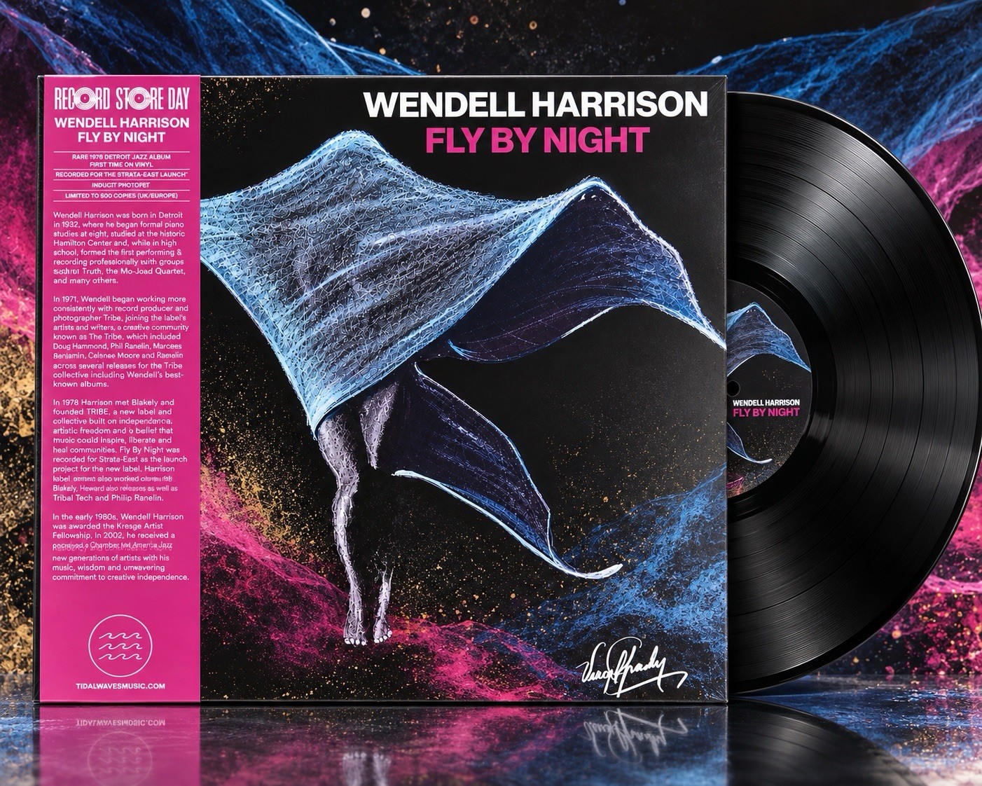 Wendell Harrison – Fly By Night (2023 RSD Limited Edition Black Vinyl LP – NEW 