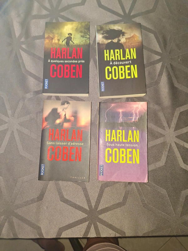Lot de 4 livres de Harlan Coben
