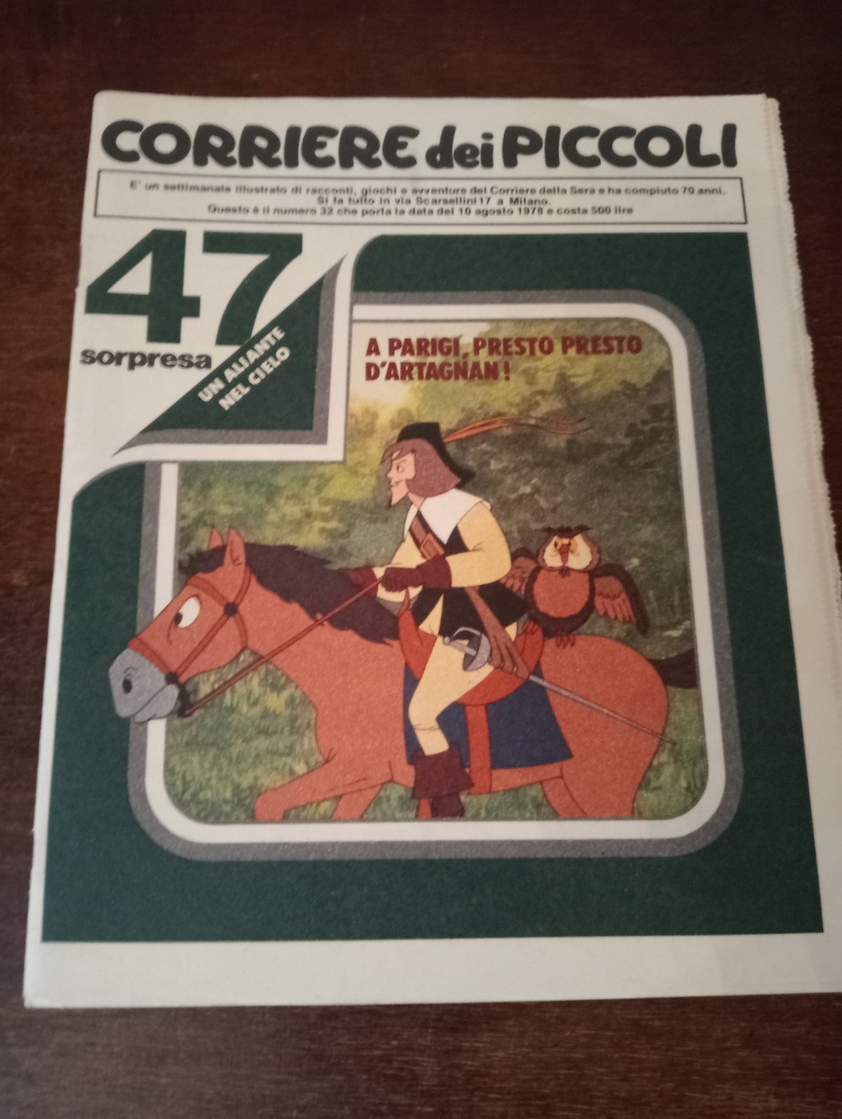 CORRIERE DEI PICCOLI nr. 32 del 1978