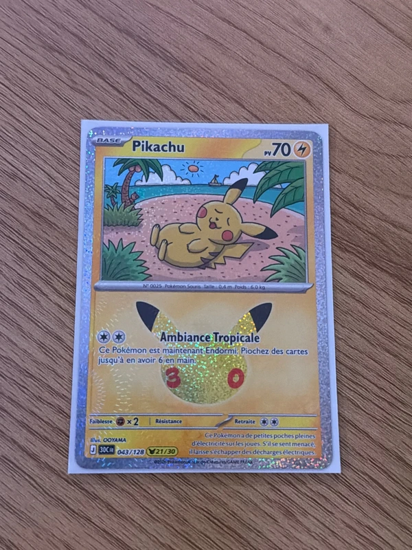 Pikachu 21/30