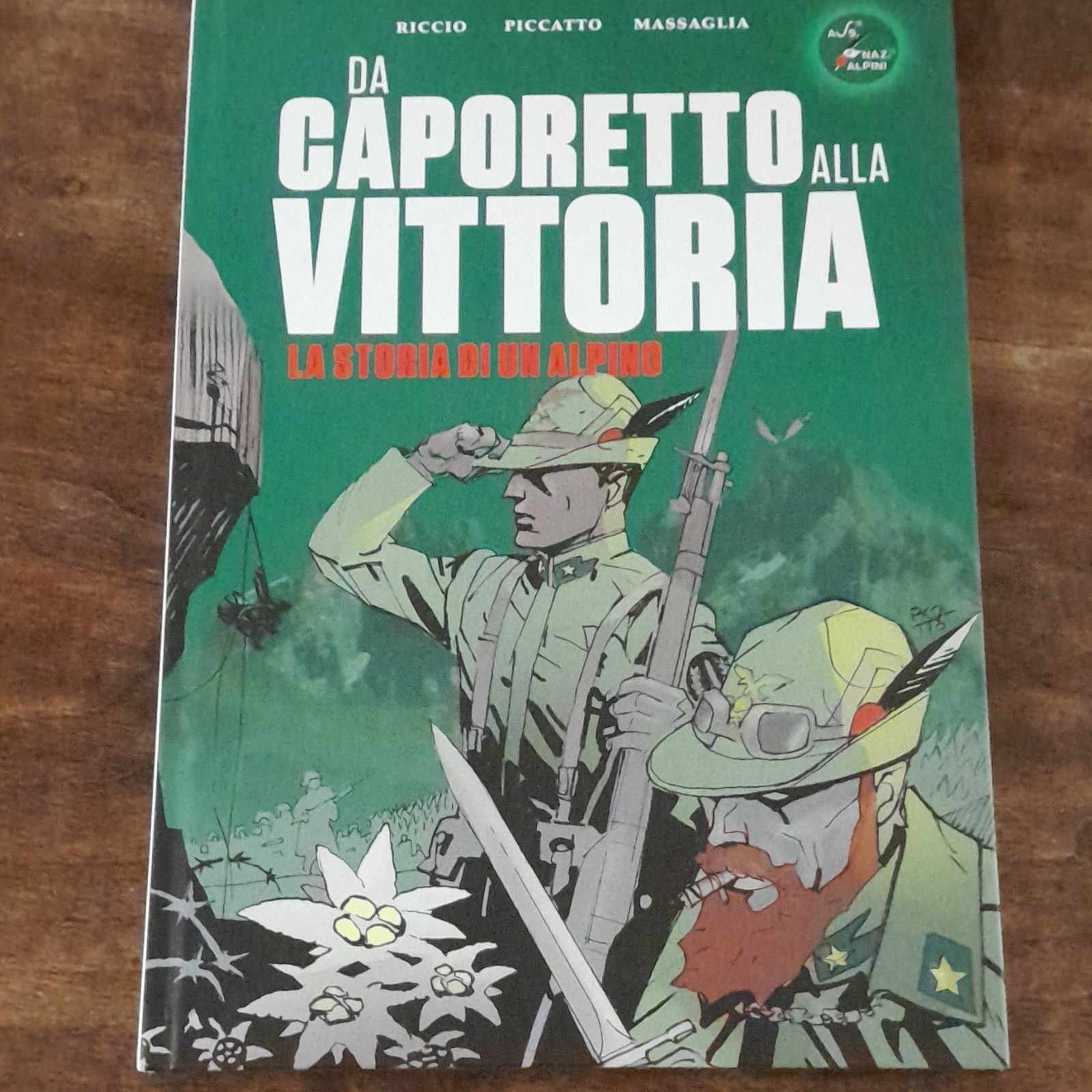 Prima guerra mondiale, fumetto Da Caporetto alla Vittoria  storia di un alpino 