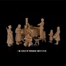 3D Printed 1/72/87/64 Winter Field Kitchen on the Eastern German Route Model