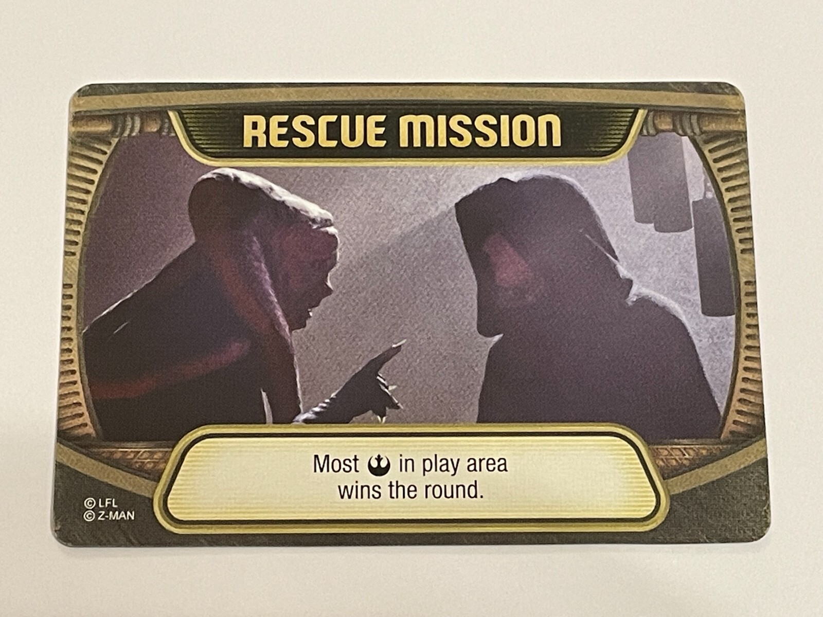 Z-Man Games - Carta Star Wars: Palazzo di Jabba - Luke Skywalker - Missione di salvataggio