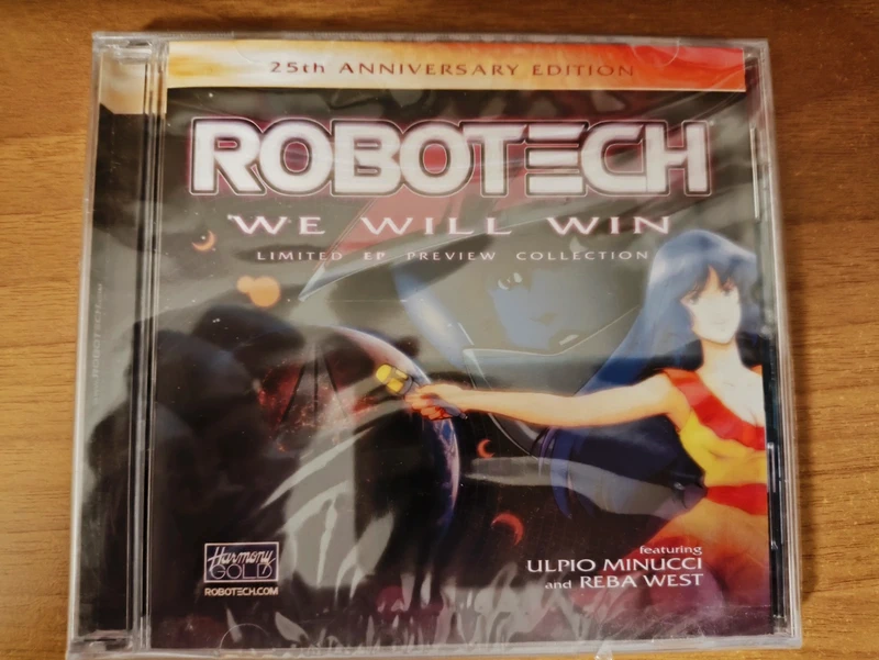 Robotech we Will win 25 anniversary ed cd