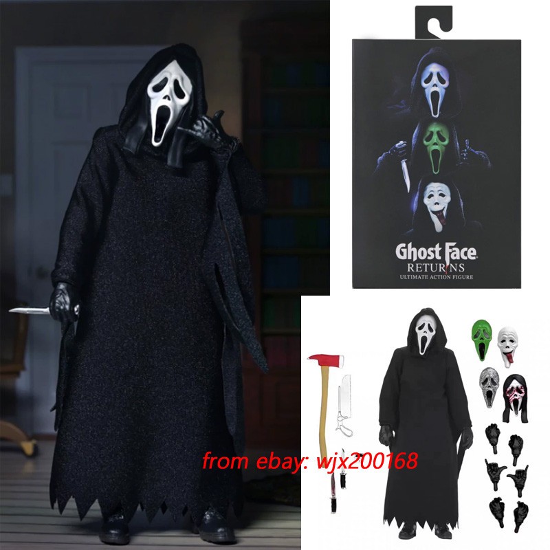 Modellino NECA 41907 Ghost Face Ultimate Ghost Face Inferno 7" da collezione