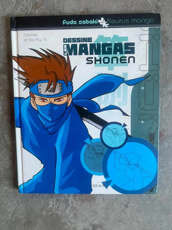 Livre dessine les mangas - shonen