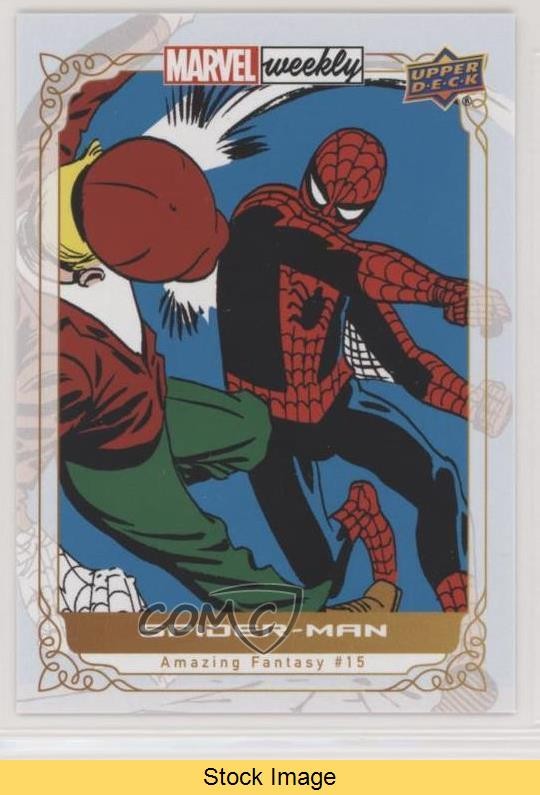 Upper Deck 2019 Marvel Weekly Spider-Man #1 LEGGI g1m