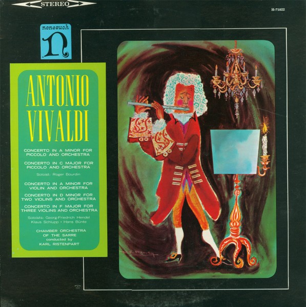Roger Bourdin/Karl Ristenpart - Vivaldi: Concerto in a minor