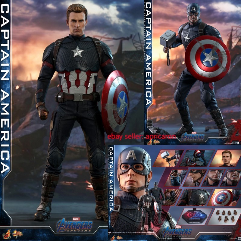 HotToys MMS536 Avengers Capitan America 1/6 action figure modello edizione limitata