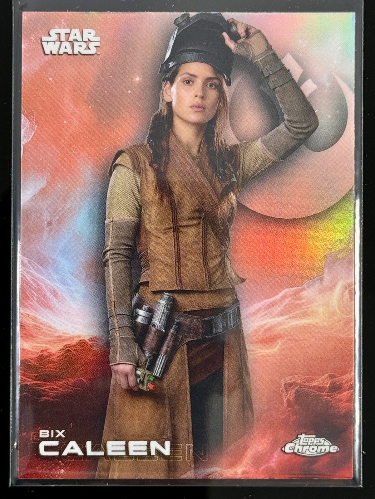 2025 Topps Chrome Star Wars Bix Caleen Refractor #9