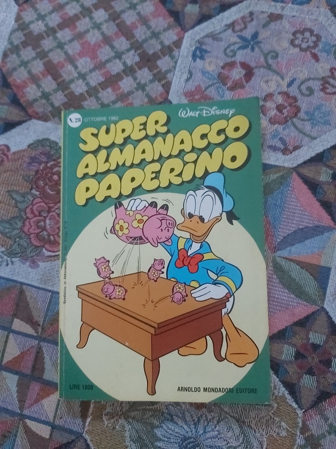 Walt Disney Super Almanacco Paperino N. 28 Del 1982 Seconda Serie